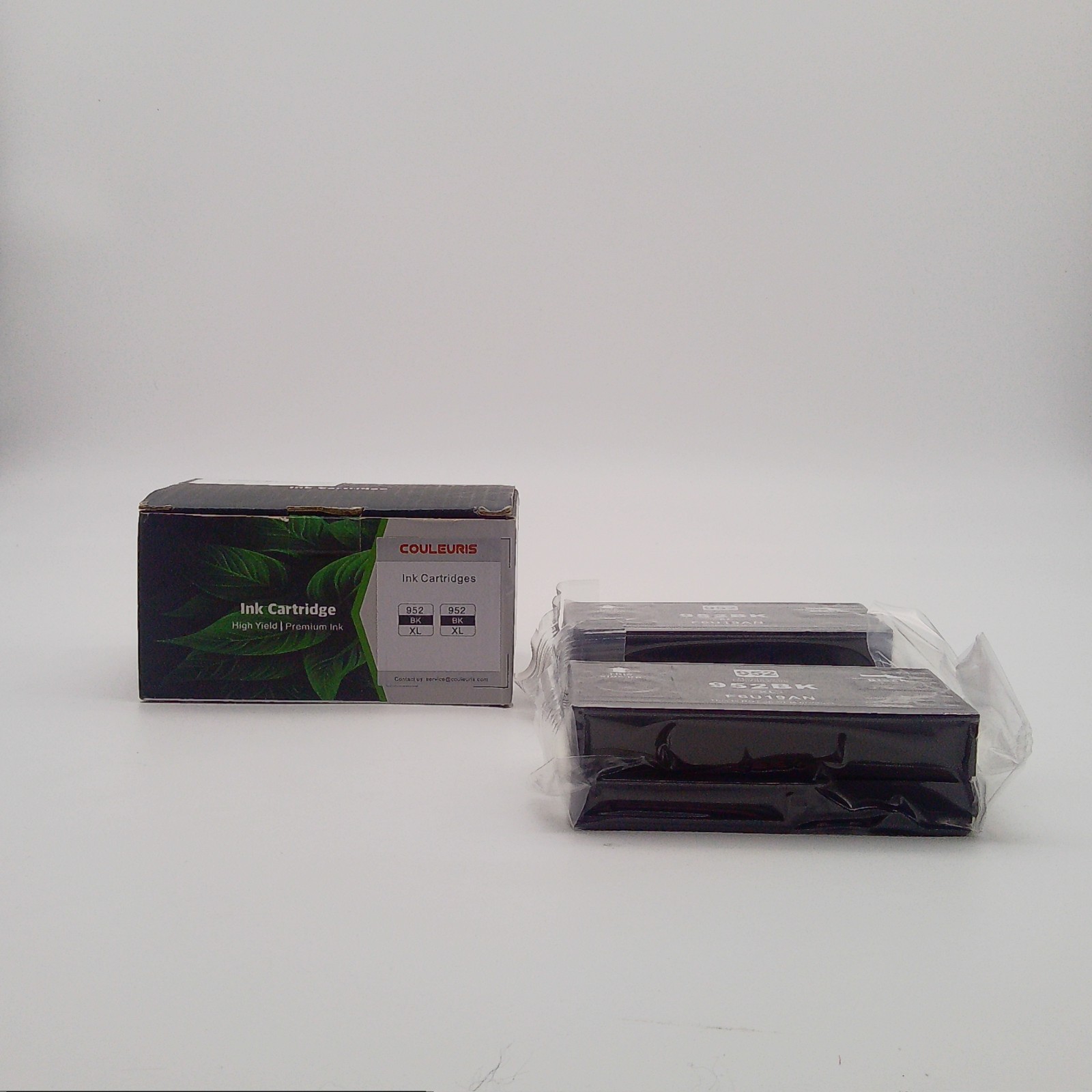 952 952XL Ink Cartridge for HP OfficeJet Pro 7720 7740 8210 8710 8720, 2PK Black