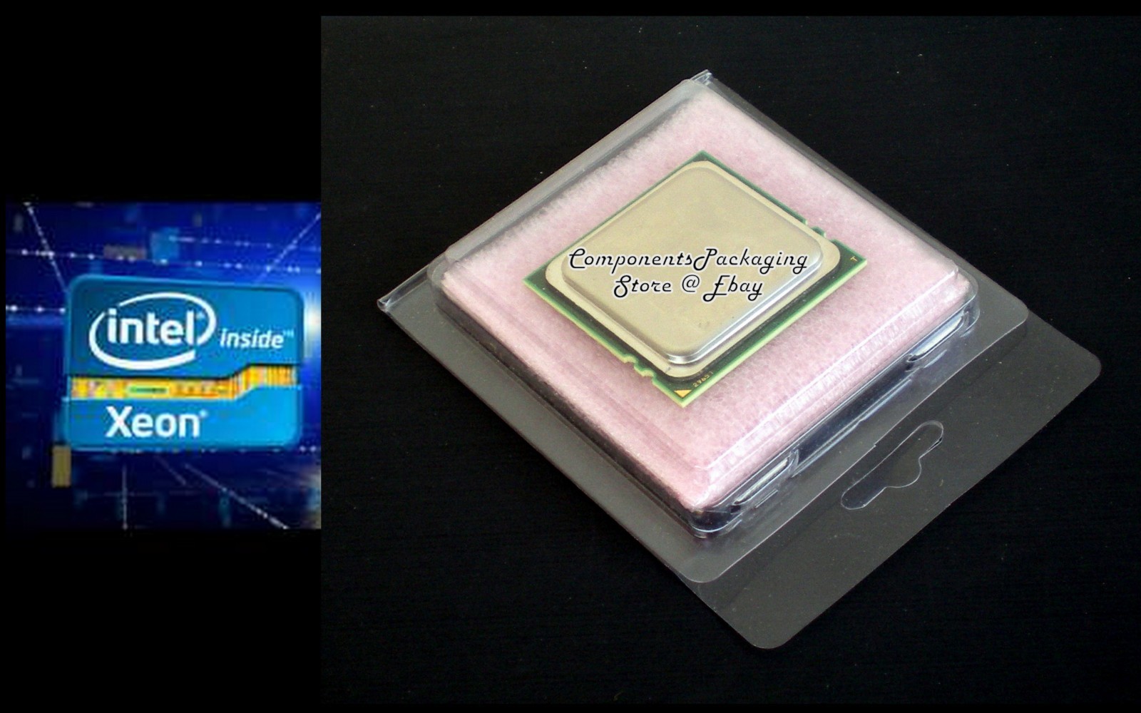 CPU Case Clamshell for Intel Core i9 i7 i5 Processor + Anti Static Foam - Qty 40