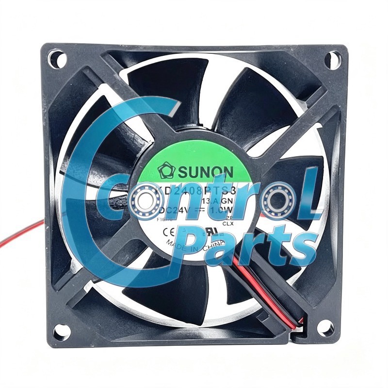 1PCS Brand New For SUNON KD2408PTS3 1.0W 8025 8cm DC24V 2-wires Cooling Fan