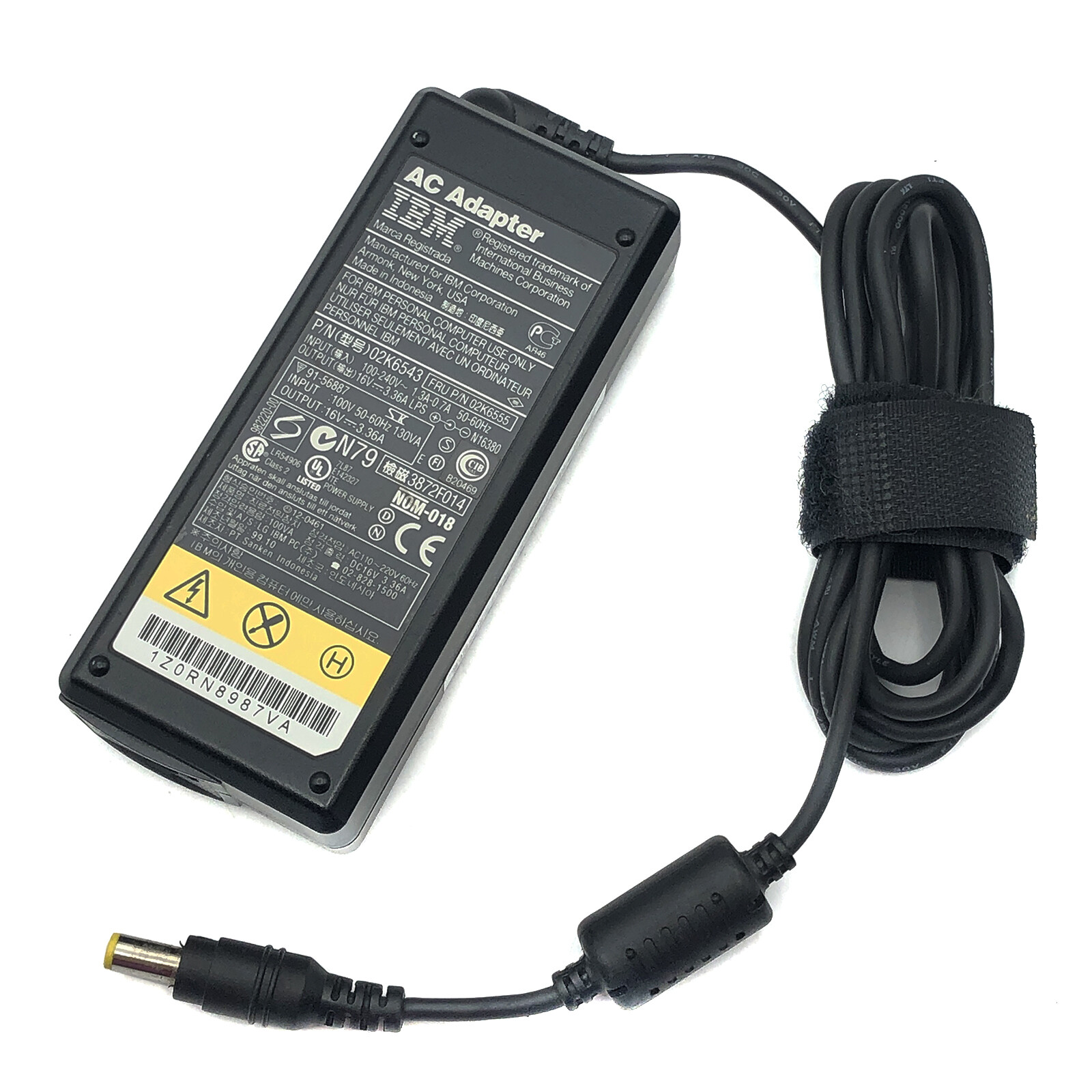 Genuine IBM Lenovo 02K6548 02K6553 AC/DC Power Adapter 16V 3.36A 53W OEM n/PC 