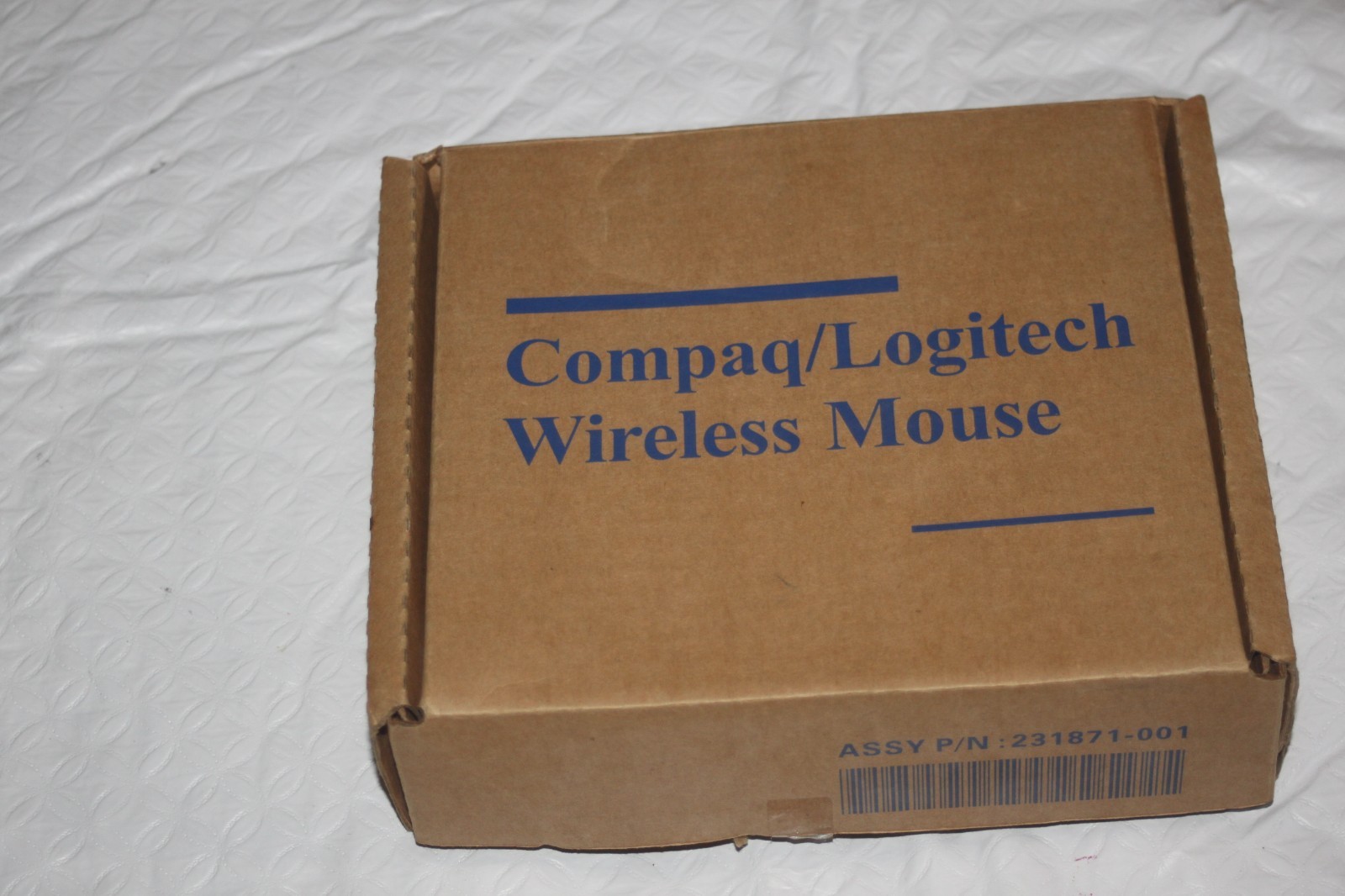 Vintage Compaq Logitech C-RC3-MSE Wireless Wheel Mouse & Receiver 