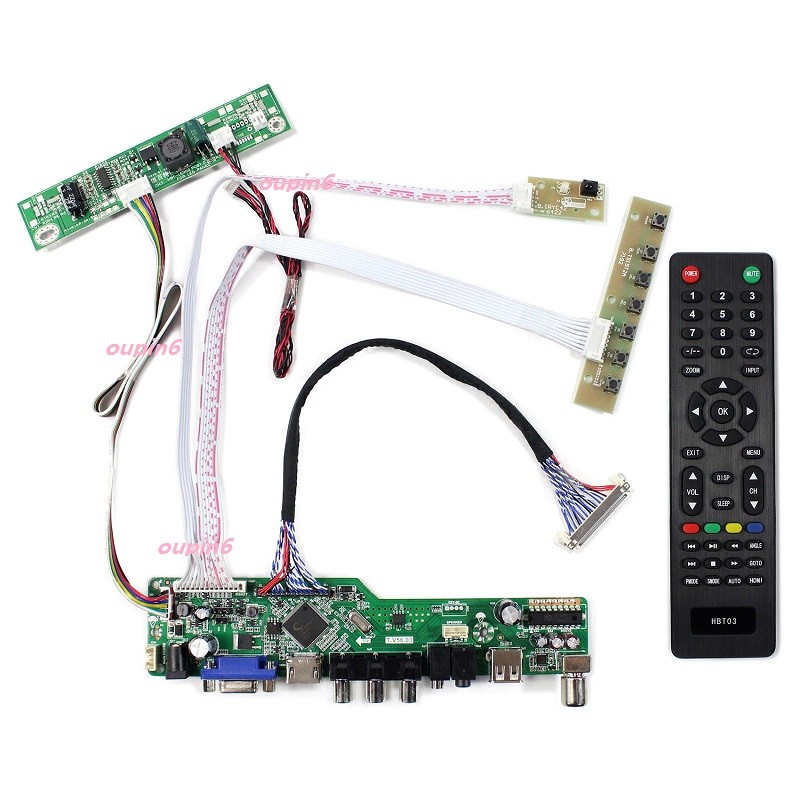 for M170ETN01.1 M170ETN01.3 1280*1024 TV HDMI VGA RF LCD LED Controller board  