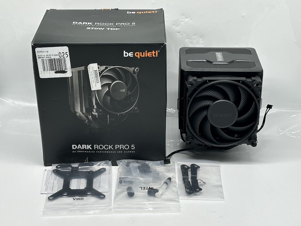 be quiet Dark Rock Pro 5 CPU Cooler, Silent Cooling, High Airflow