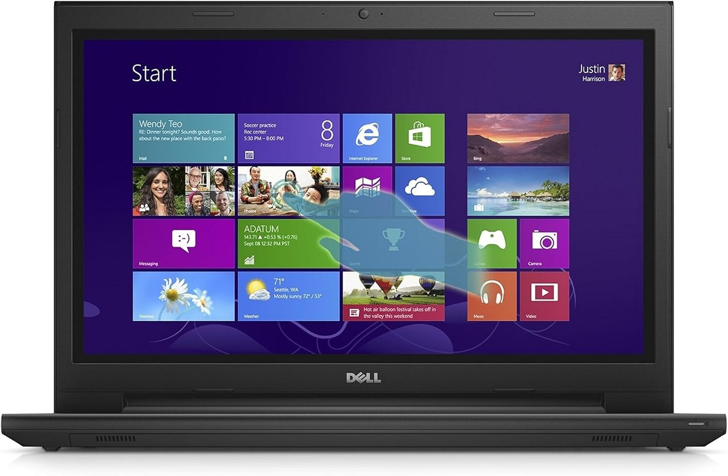 DELL Inspiron I3565-A453BLK-PUS LED LCD Screen 15.6" 4GB RAM 500 GB Hard Drive