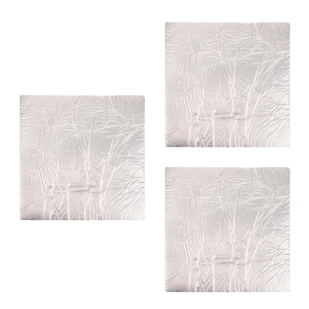 Aluminum Foil Heat Bed Insulation Pad with Easy Install for 3D Printer