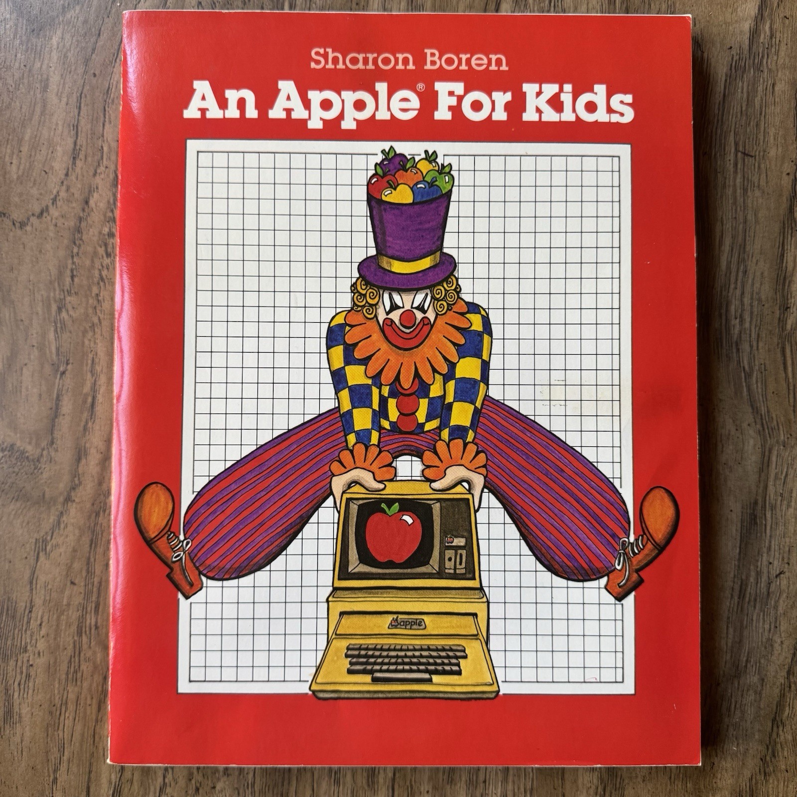An Apple for Kids Vintage Apple II Computer Book Sharon Boren 1980s