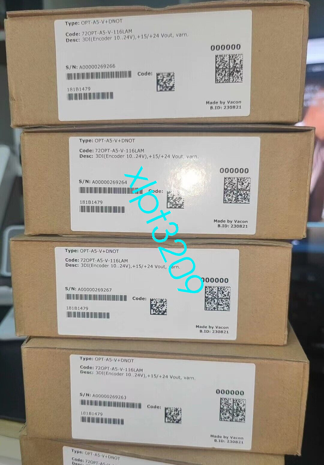 OPT-A5-V+DNOT 72OPT-A5-V-116LAM CARD NEW  DHL or FedEx