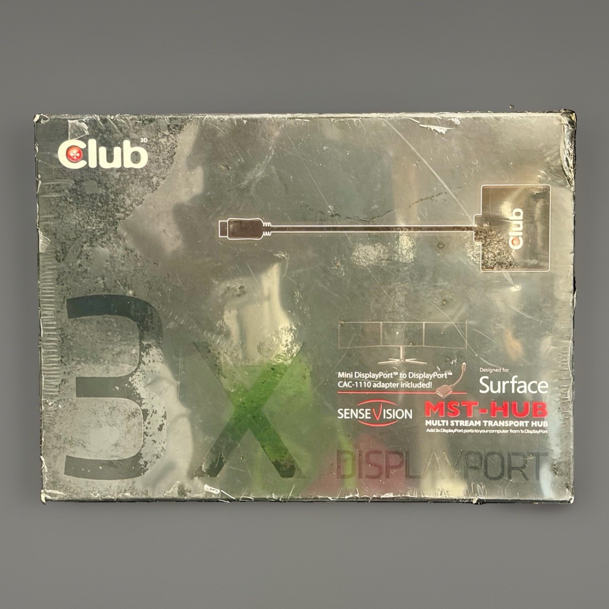CLUB Multi Stream Transport Hub Mini Display To Display Port Design For Surface