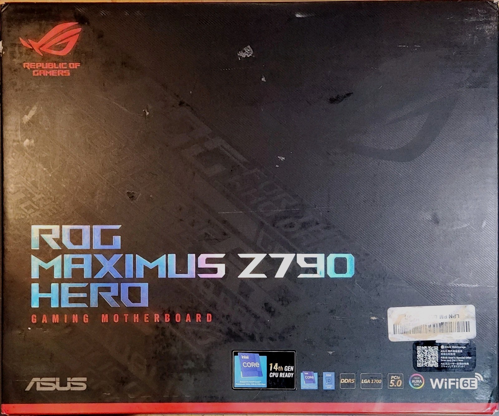 ASUS ROG Maximus Z790 Hero DDR5 Intel LGA 1700 Motherboard w/ Accessories *READ*