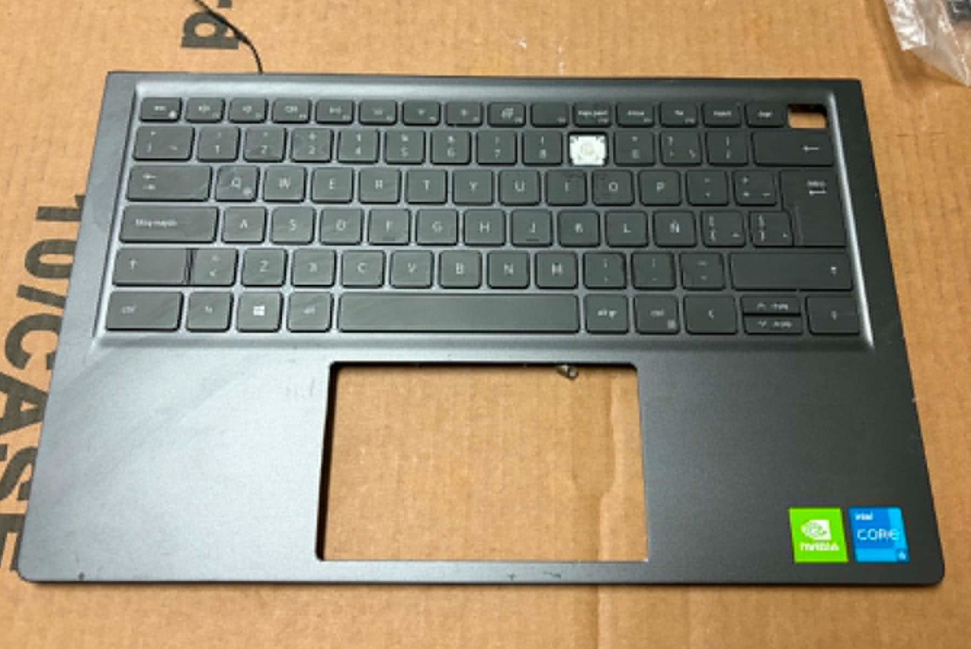 OEM Dell Vostro 5410 5415 Palmrest SPANISH Latin Backlit Keyboard 07XR80 7XR80 B