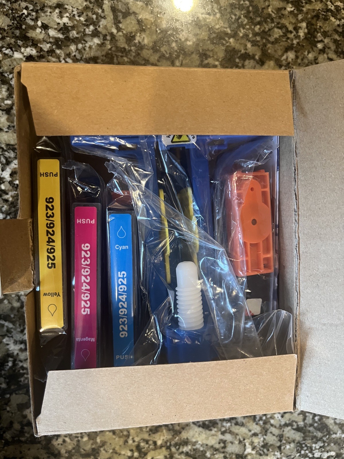 HP 923/924/925 4PK Replacement Ink Cartridges - M/C/Y/K