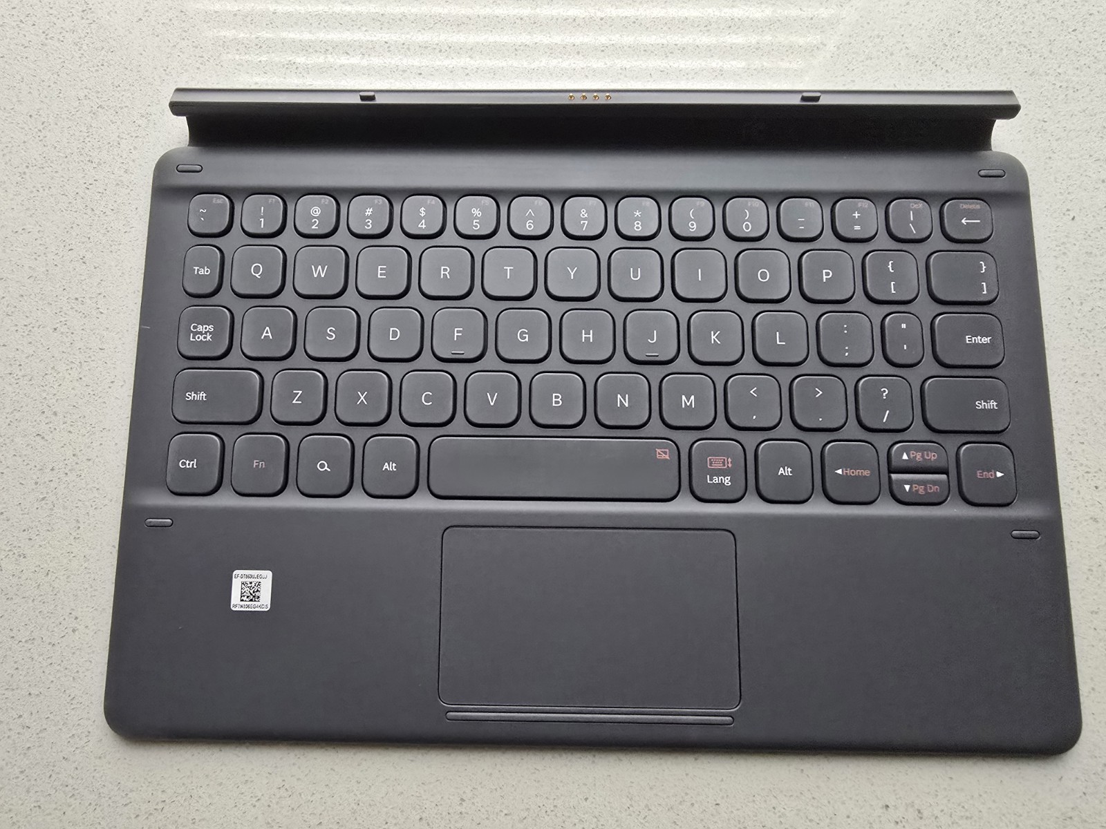 Samsung Book Cover Keyboard for Galaxy Tab S6 10.5" Black DT860UBEGUJ - Keyboard