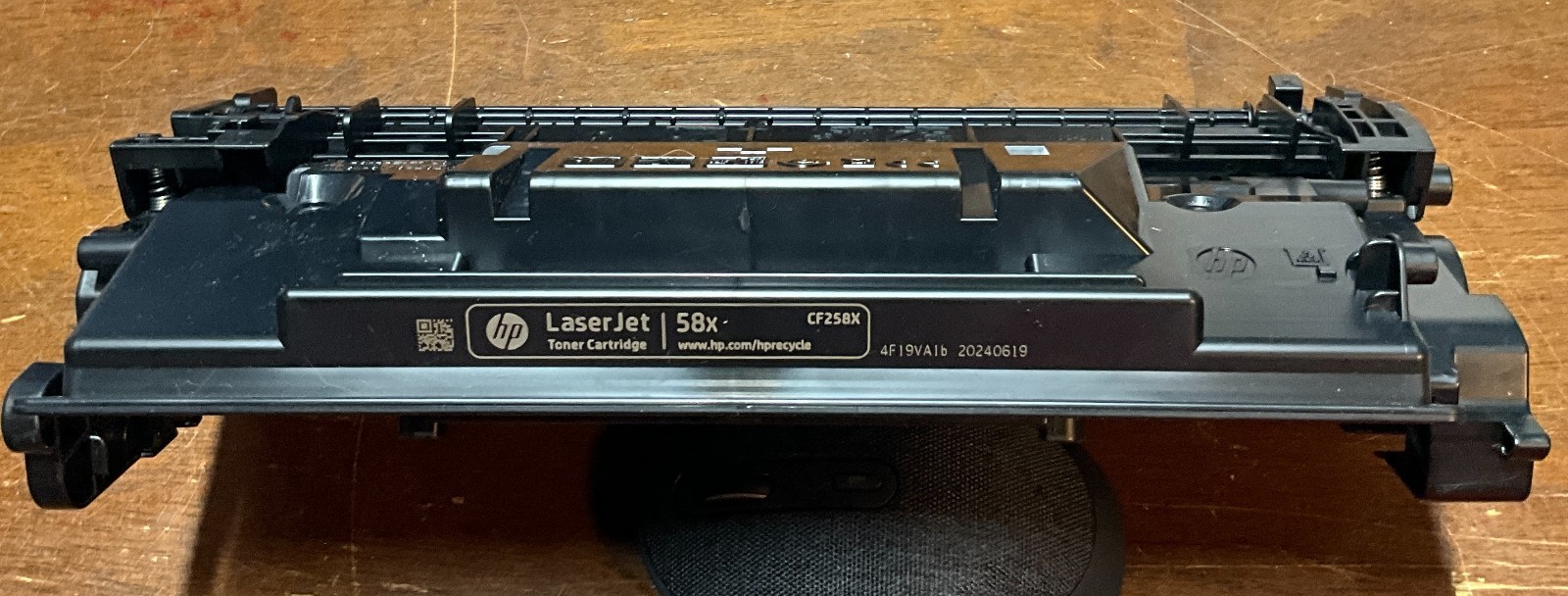 Genuine HP 58X / CF258X    High-Yield Black Toner Cartridge Empty Used Cartridge