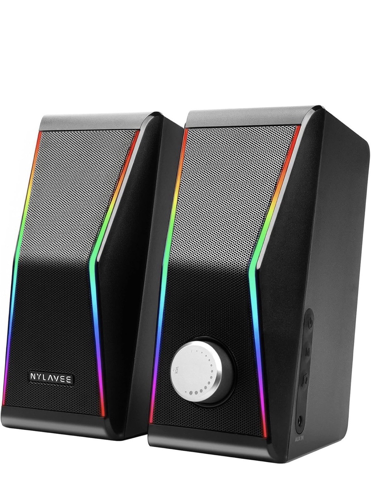 Nylavee Computer Speakers, Bluetooth 5.0 Hi-Fi Stereo PC Speakers, Sk600 Pro