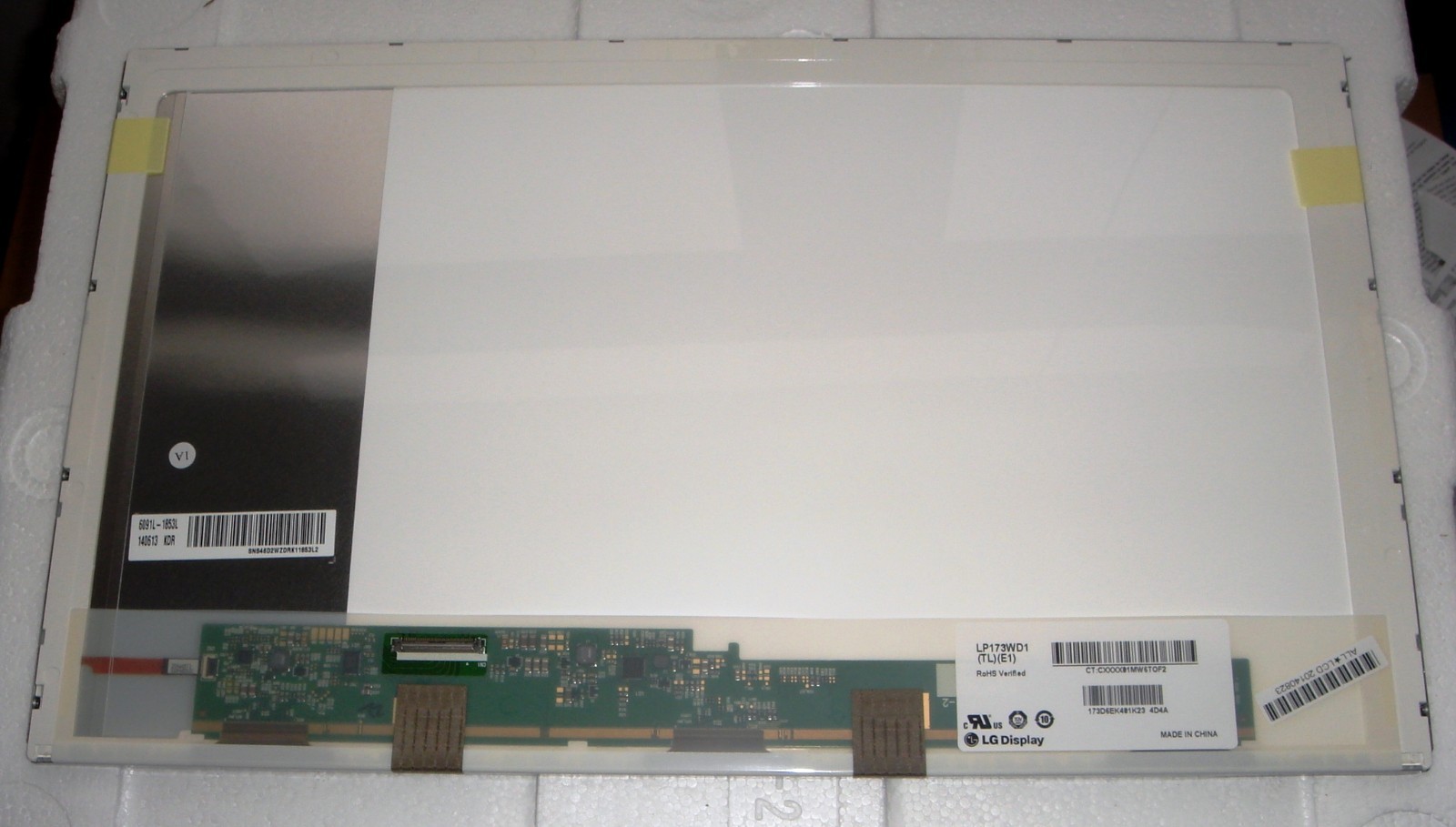 LED Screen Panel 17.3" B173RW01 V.1 WXGA+ HD+ Original Display