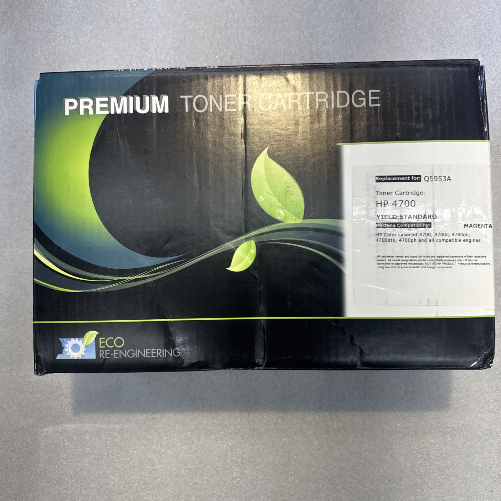 Compatible HP Q5953A Magenta Toner 643A for Color LaserJet 4700 CM4700 NEW