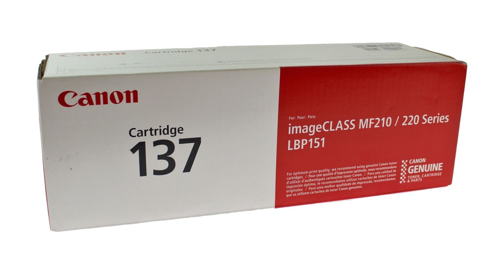 Canon Cartridge 137 Monochrome Laser Cartridge (Original) - OPEN BOX NEVER USED™