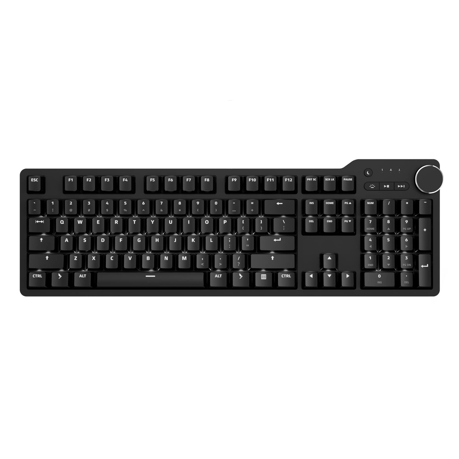 Das Keyboard 6 Professional Backlit Wired Mechanical Keyboard DK6ABSLEDMXBRNUSX