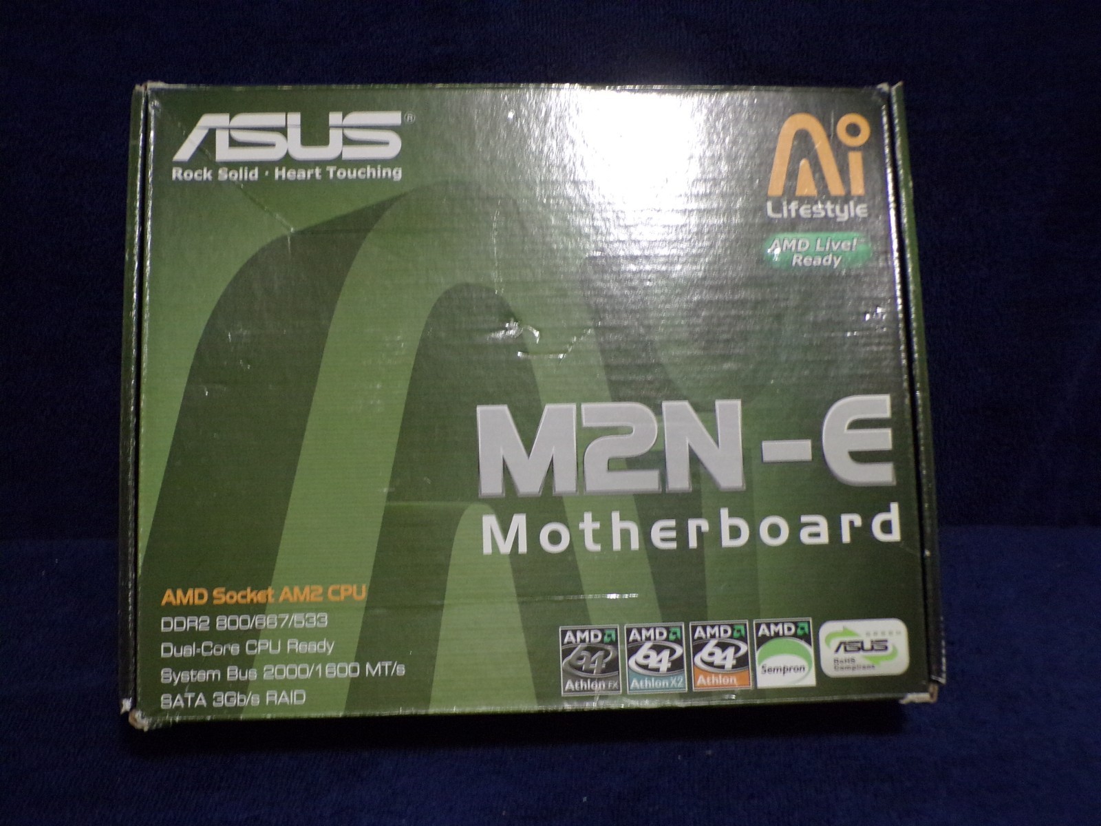 ASUS AMD Socket AM2,  Pt No90-MIB0KO-G0AAY00Z) Motherboard