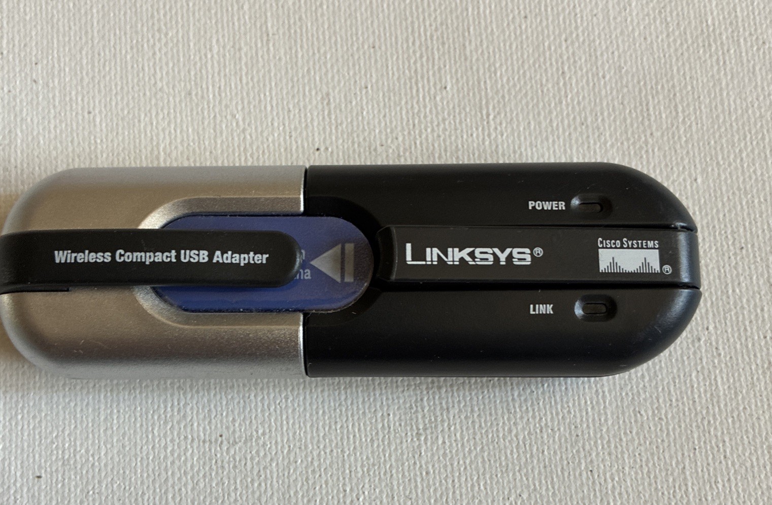 Vtg Linksys WUSB12 Wireless B Compact USB Adapter Portable Wireless Connectivity