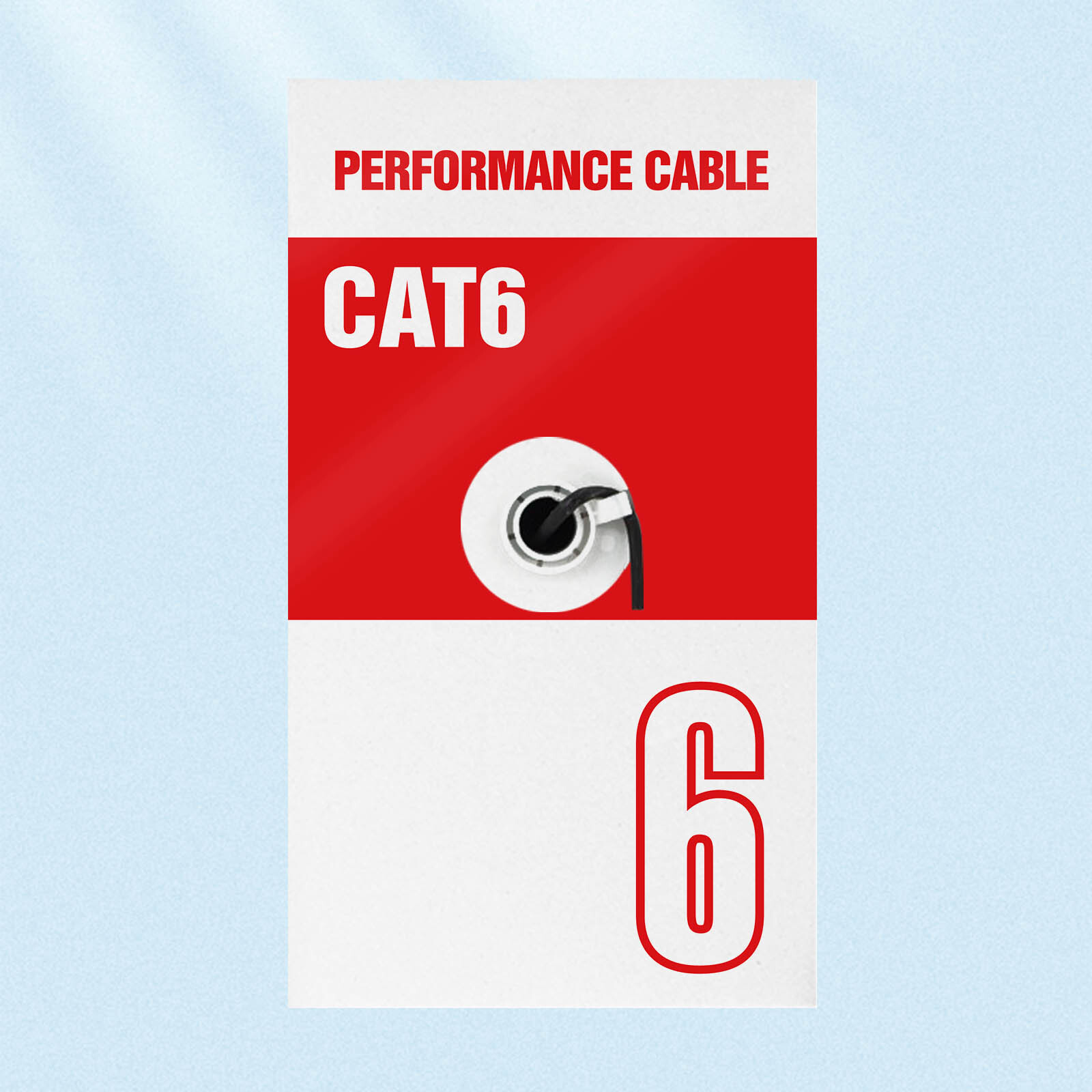 1000ft Cat6 Outdoor Direct Burial Ethernet Cable 23AWG Solid Bare Copper UTP UV