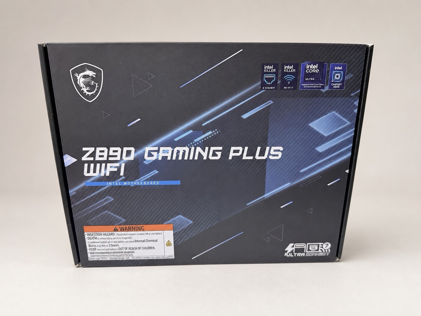 MSI Z890 Gaming Plus WiFi LGA1851 DDR5 PCIe 5.0 WiFi 7 ATX Motherboard New