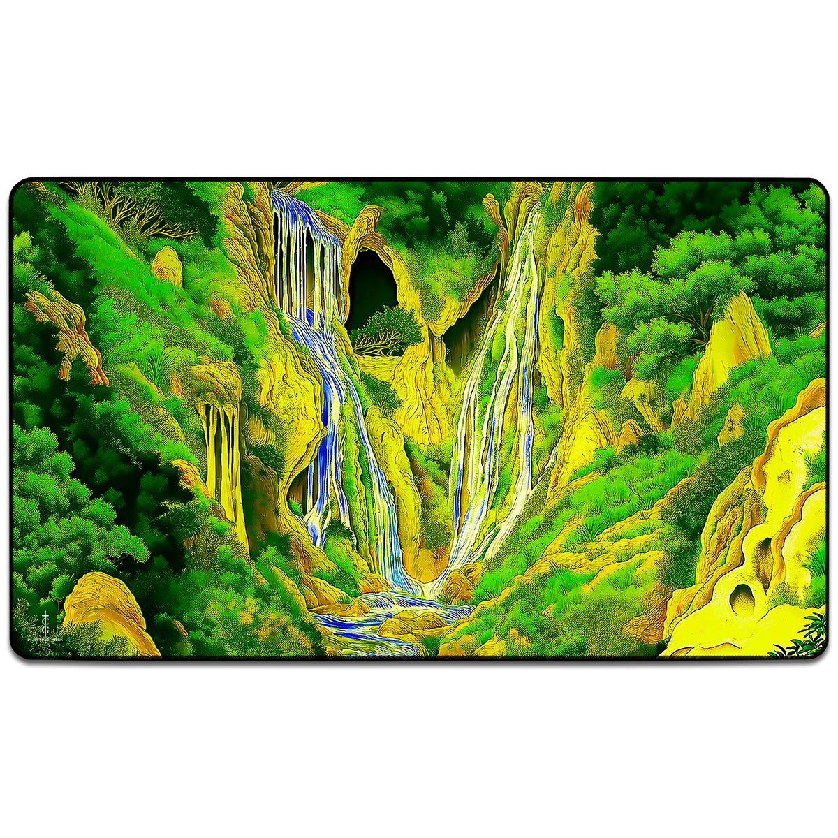 Island of The Gods TCG Playmat and Gaming Mousepad, Standard & Large