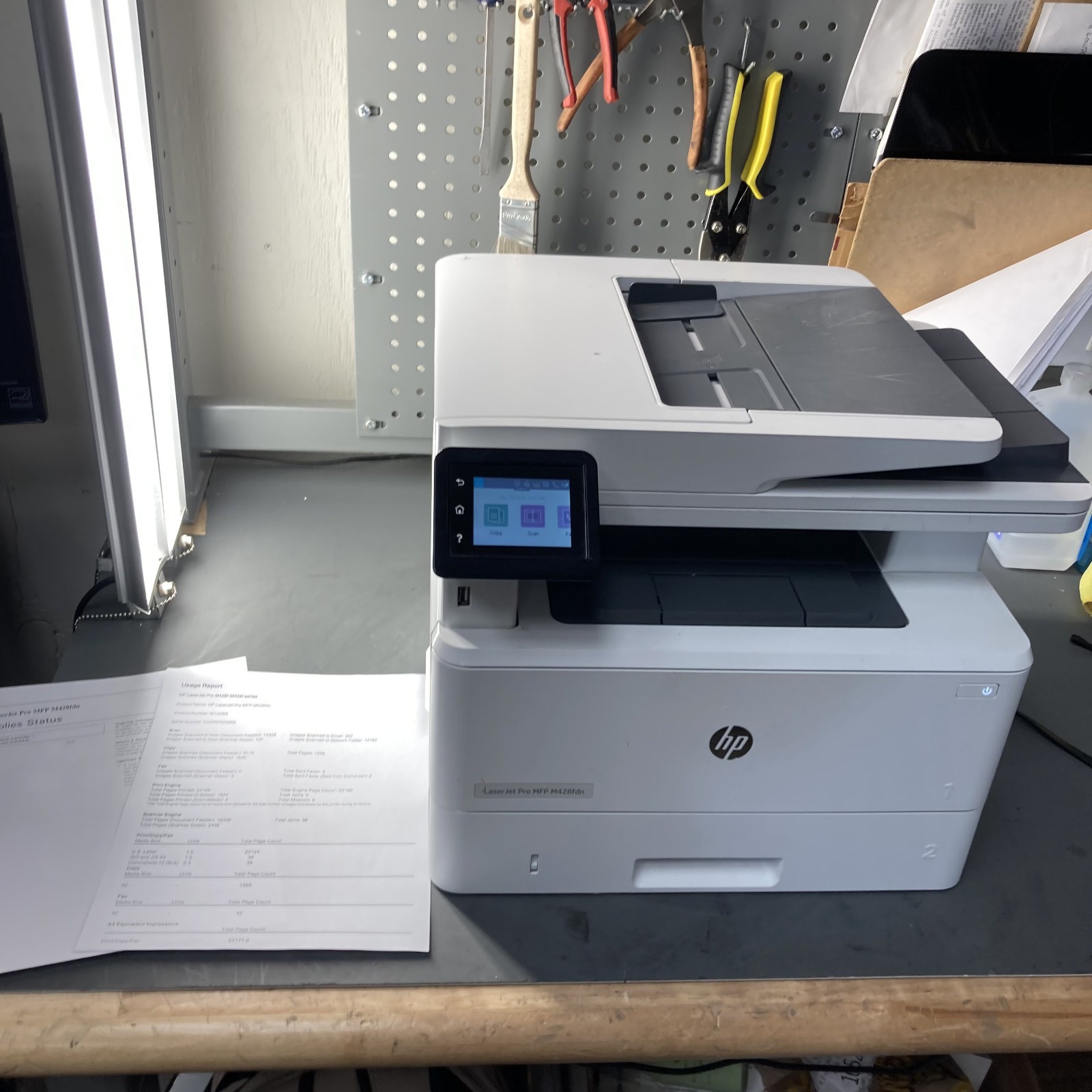 HP LaserJet Pro MFP M428FDN Monochrome All-in-One Printer Duplex 22199 Pages