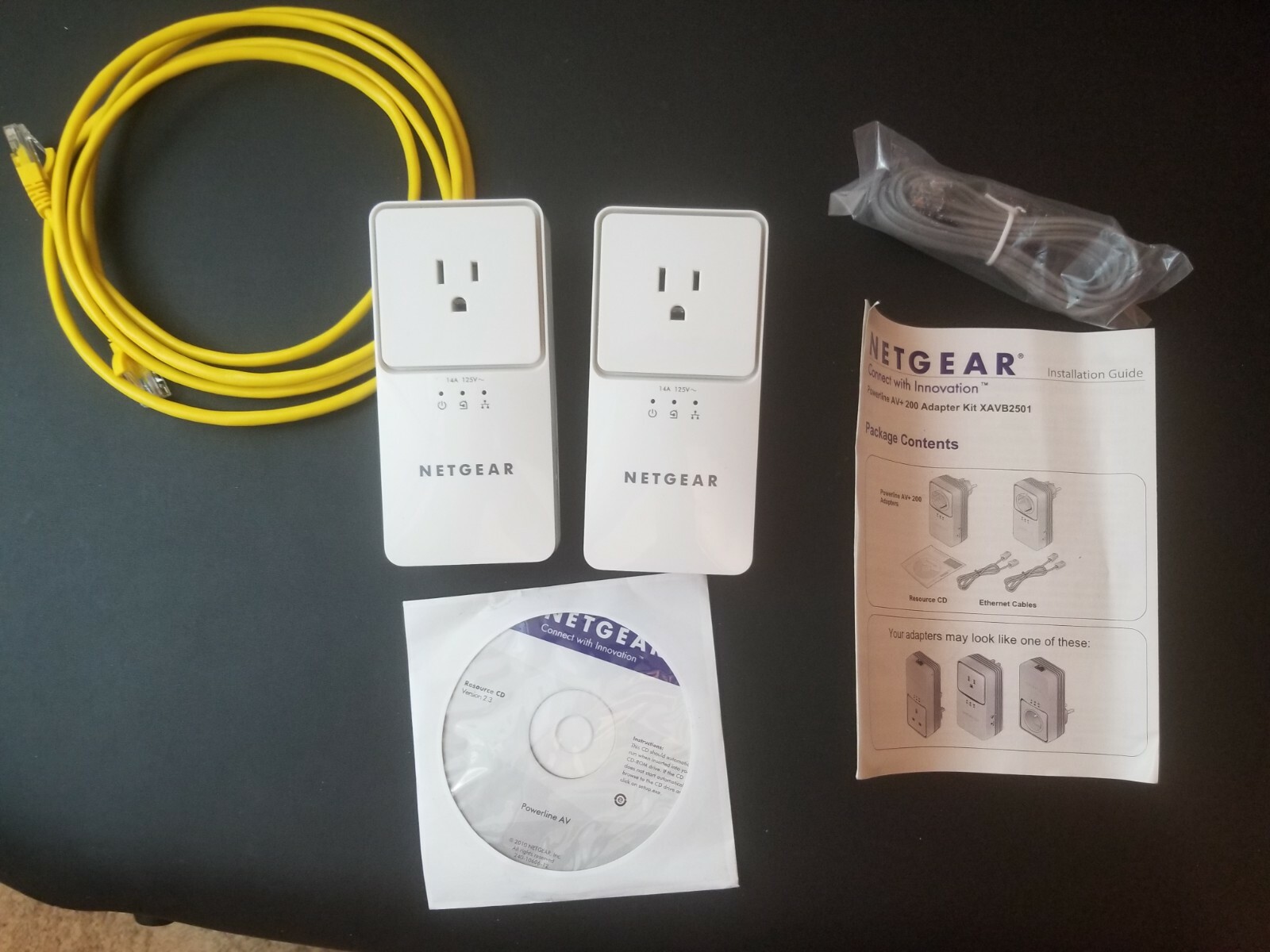 Router Accessory Bundle / NetGear  Internet Booster / 2 NetGear 14A 125V Plugs /