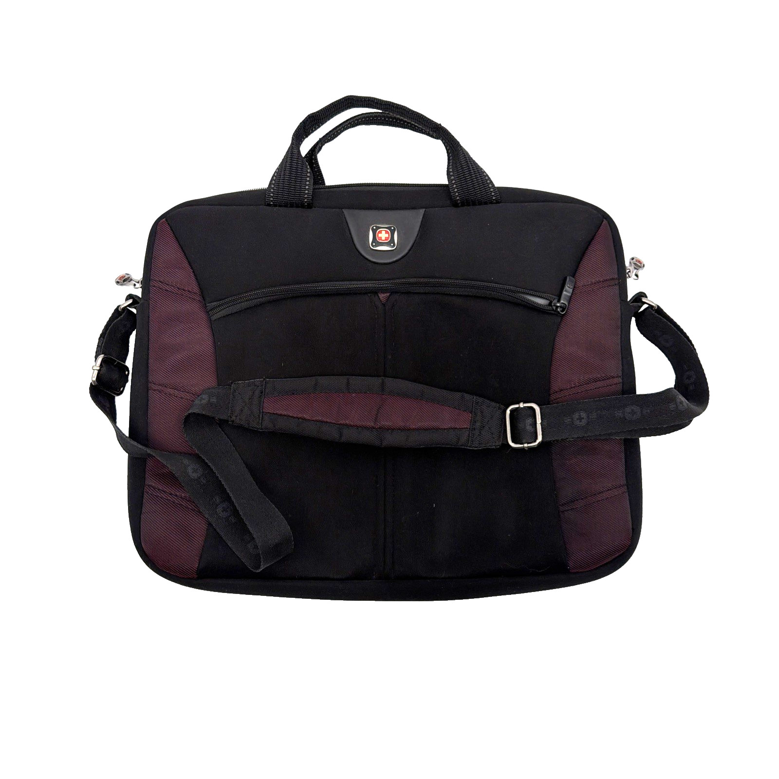 SwissGear by Wenger Laptop Bag Black Burgundy with strap – Pre-Owned