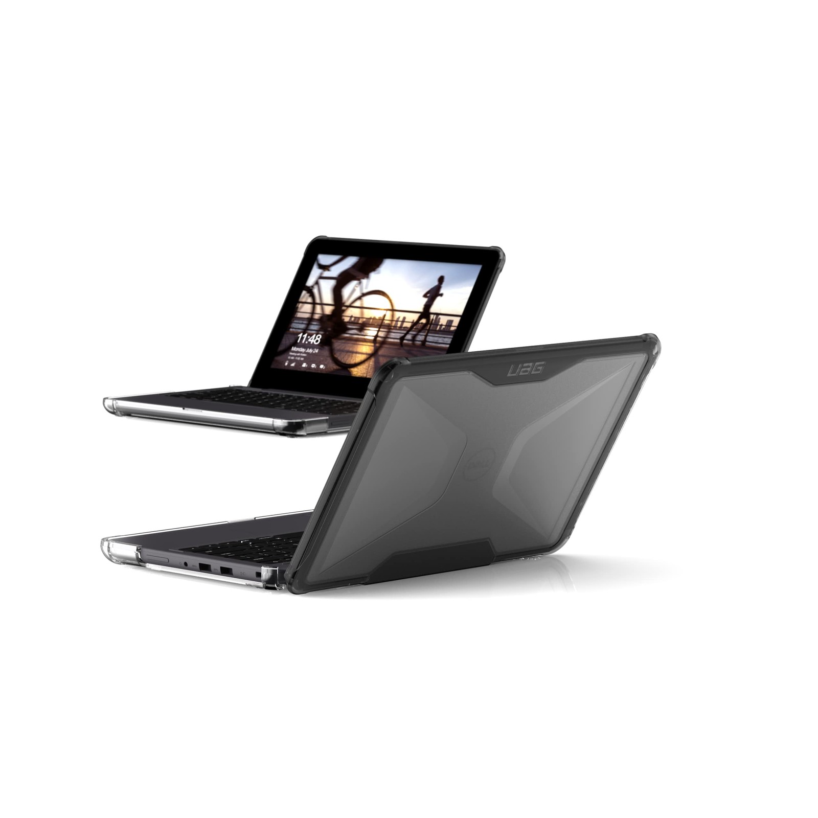 URBAN ARMOR GEAR UAG Designed for Dell Latitude 3120 Case, Armor Shell - Ice