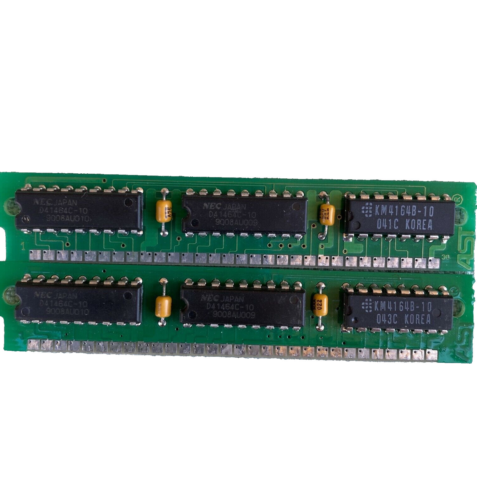 AST Computer Memory (LOT 2) 30 PIn SIMM NEC Samsung IC Chip 202338-001 Compaq?