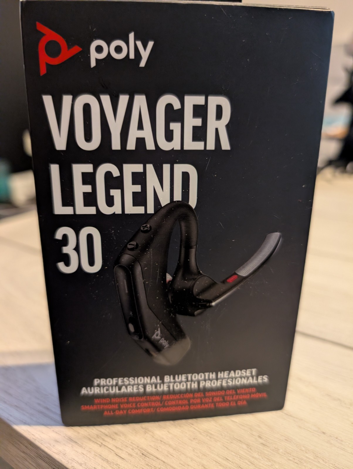 HP - Poly Voyager Legend 30 Wireless Noise Cancelling In-Ear Headset - Black