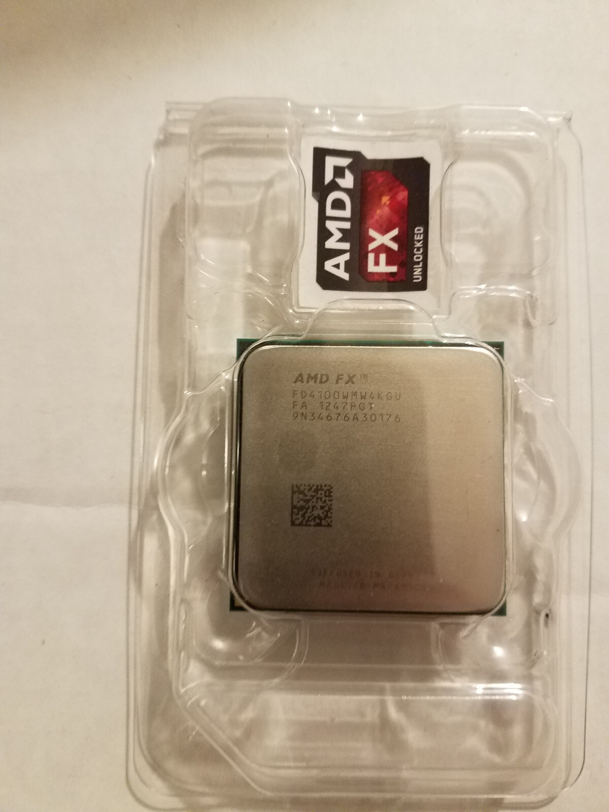 AMD FX-Series FX-4100 4 Core  3.6GHz Socket AM3+ CPU FD4100WMW4KGU
