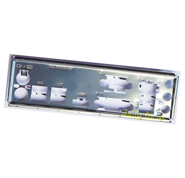 I/O IO Shield For MSI Z77A-G41 PLUS Backplate Motherboard Rear Baffle