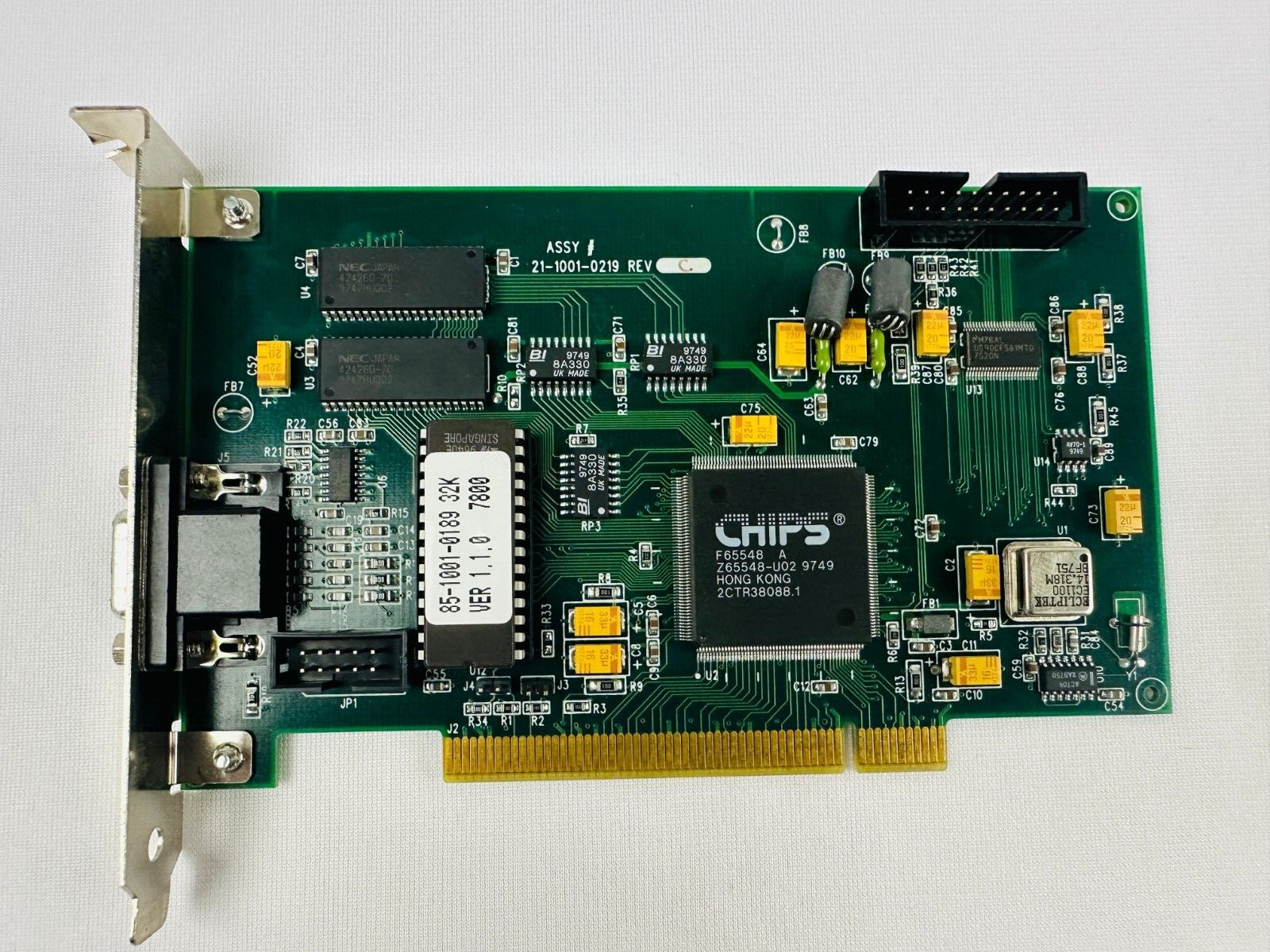 Dolch Computer 21-1001-0219 85-1001-0189 Video Card