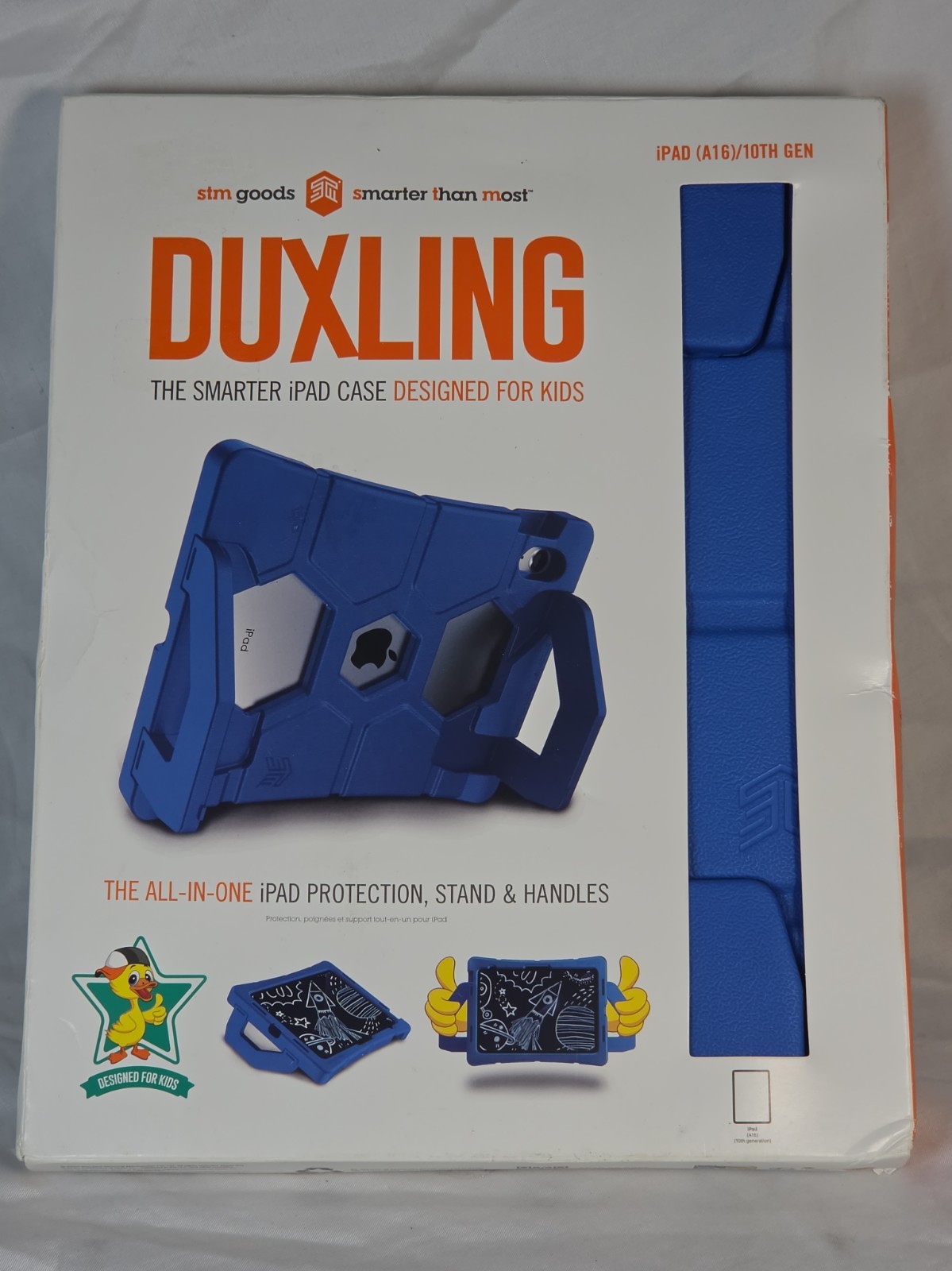 STM Duxling Case for Apple iPad 10th Gen / iPad A16 Kids Rugged Protective Cover