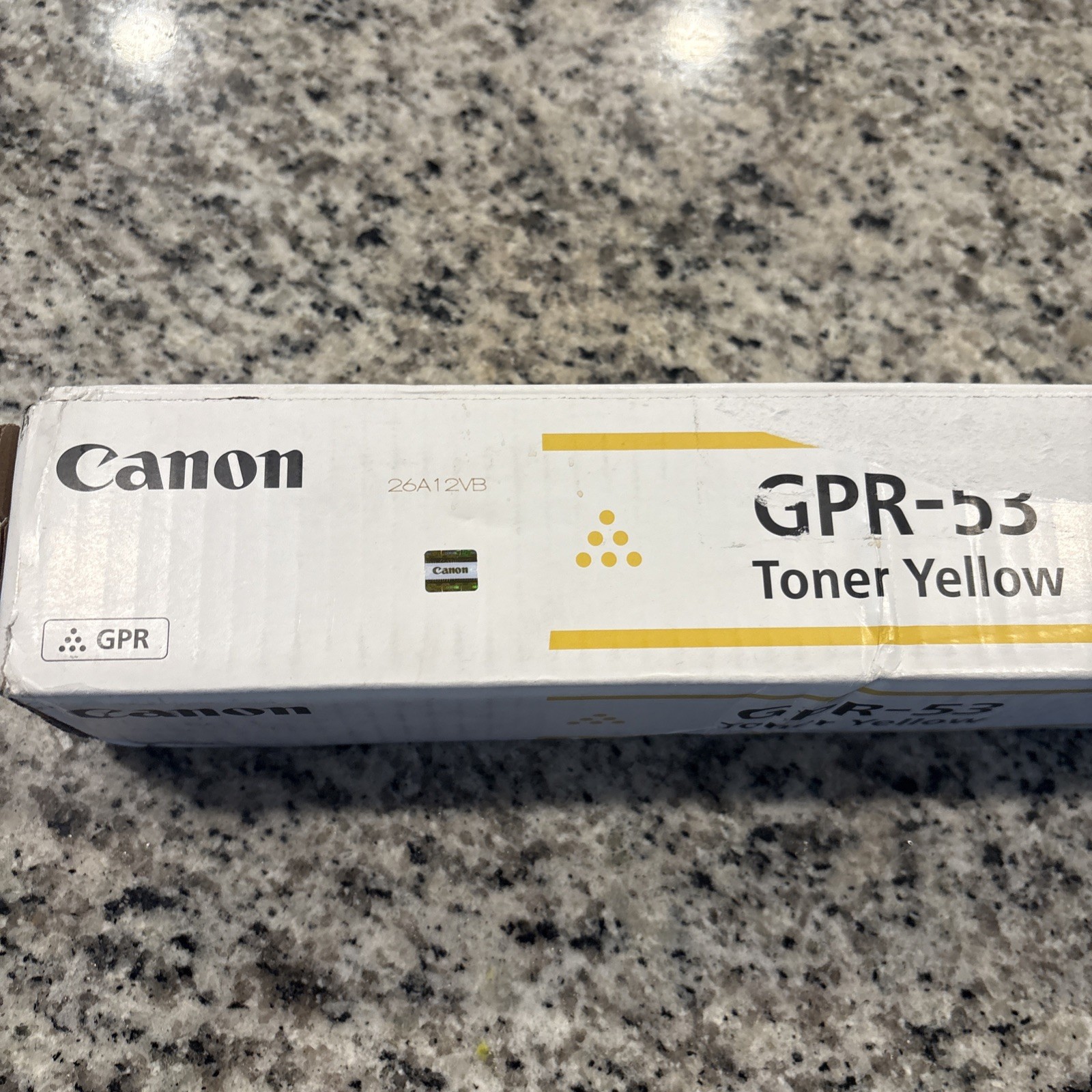 Sealed Canon GPR-53 Yellow Toner Cartridge 8527B003[AB] NEW 