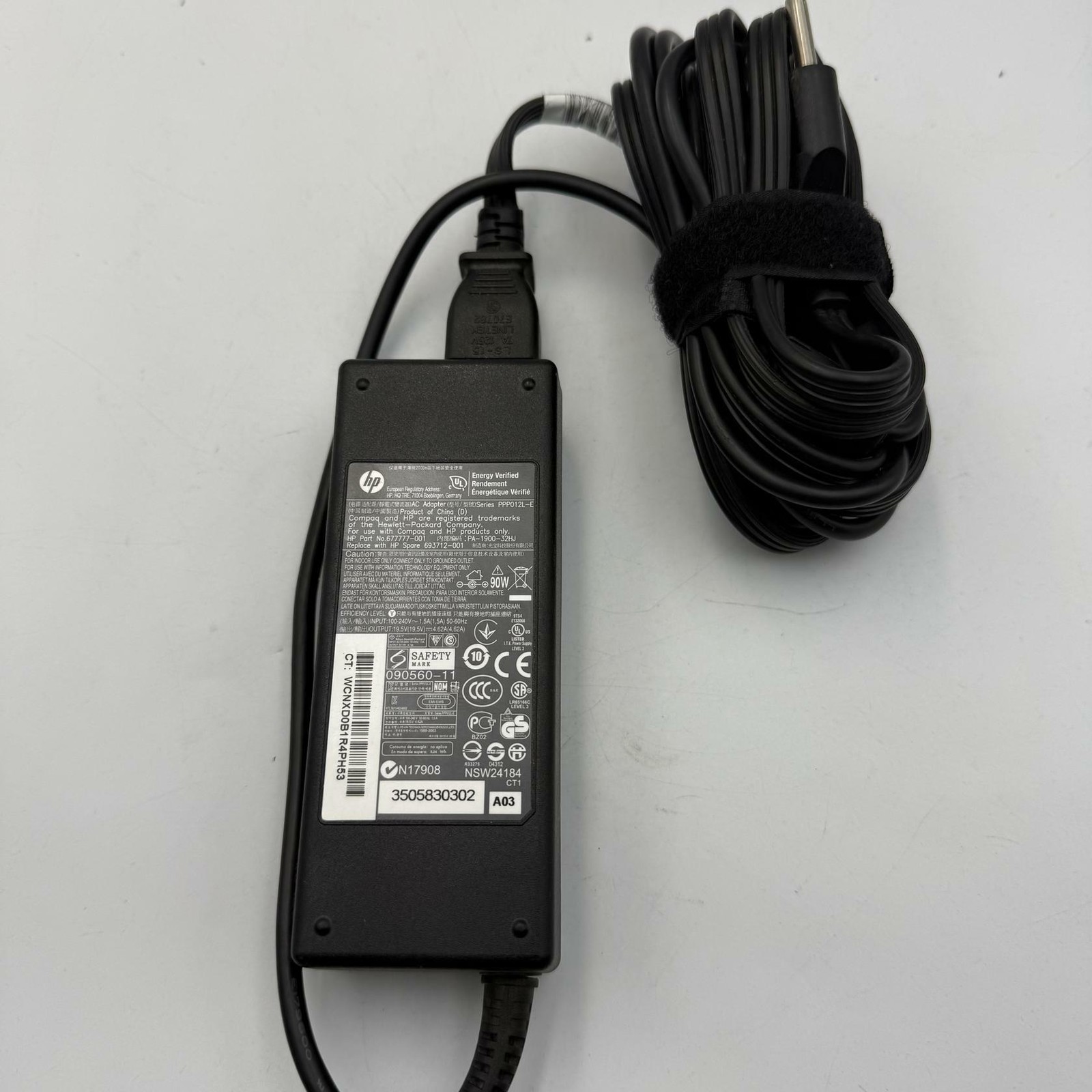 HP PA-1900-32HJ 19.5V 4.74A 90W Genuine Original AC Power Adapter Charger