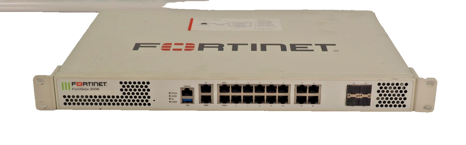 Fortinet FortiGate 200E 18-port VPN Firewall Appliance P19082-03-10