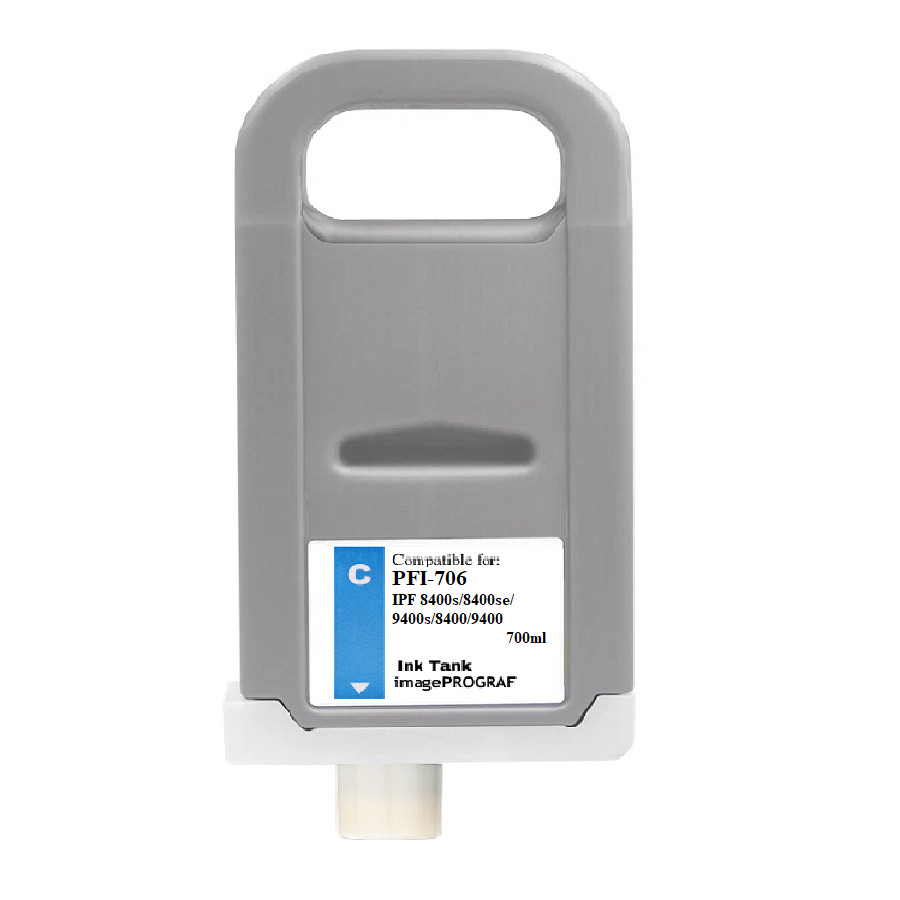PFI-706 Cyan Ink Cartridge for Canon IPF 8400s 8400se 9400s 8400 9400 PFI706C