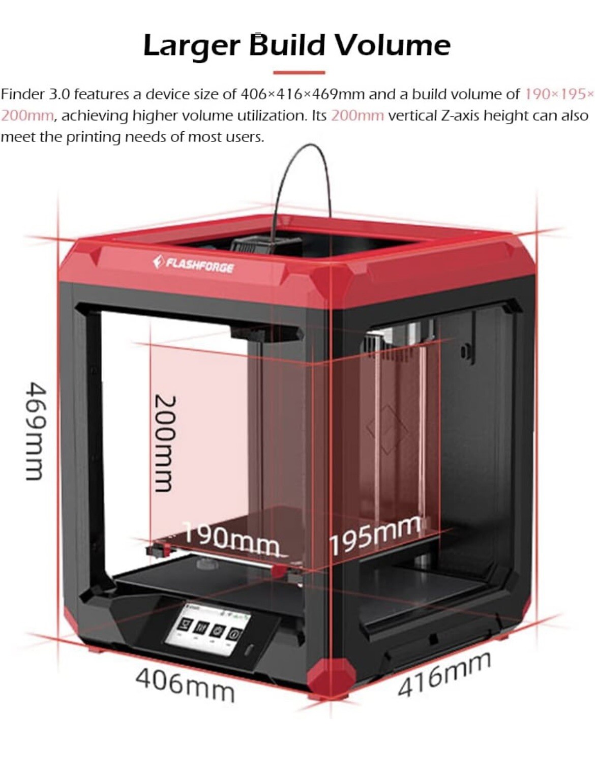 Used 1x: Flashforge 3D Printer - Unleash Your Creativity