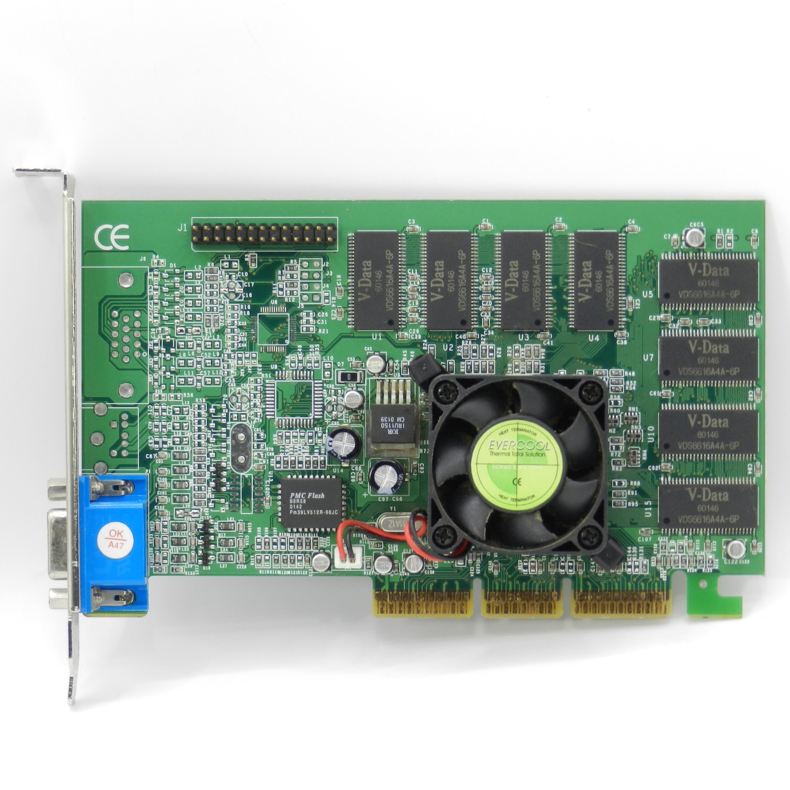 NVIDIA GeForce2 MX 400 64MB AGP 4x Geforce 2 by AOPEN Video Card -TESTED