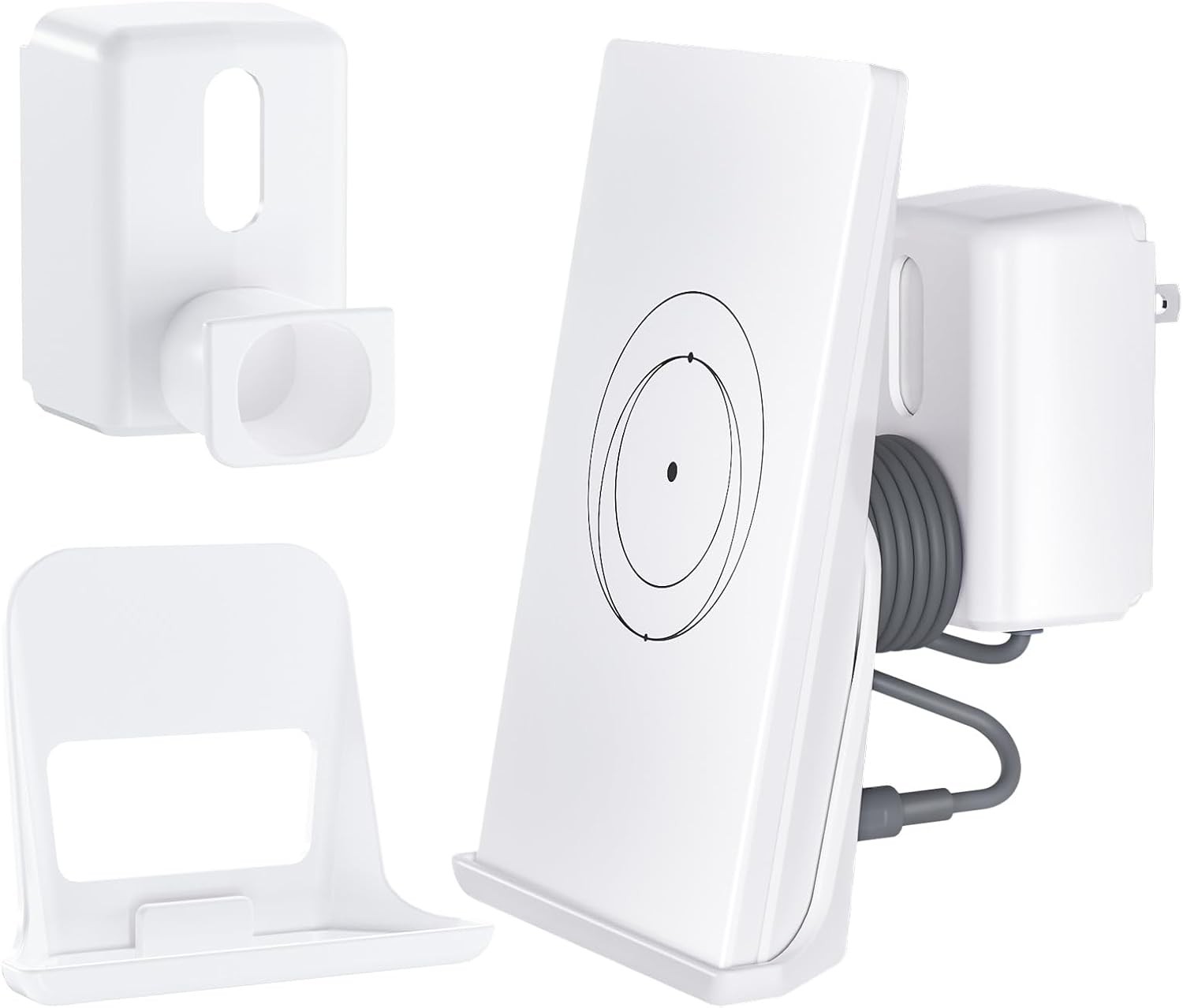 Starlink Mini Router Wall Mount 2-in-1 Holder Power Adapter Organizer
