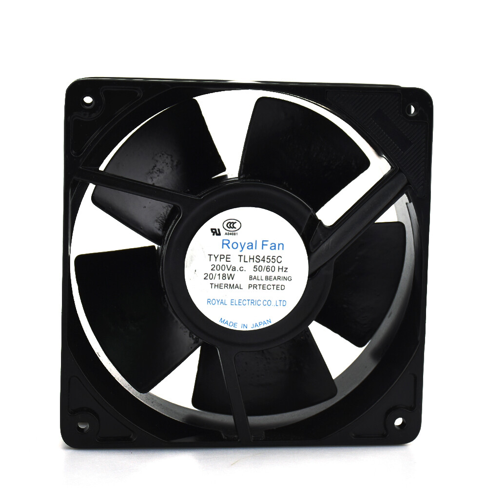 Cooling fan TLHS455C for Royal Fan 200V 50/60HZ 20/18W without sensor