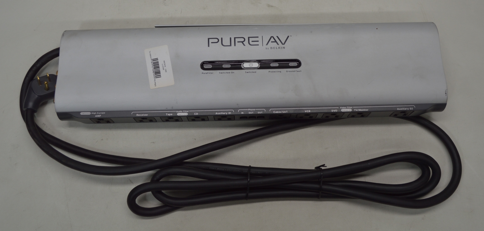 Belkin Pure AV HDTV Power Conditioner AP10300-10 10 Outlet Strip