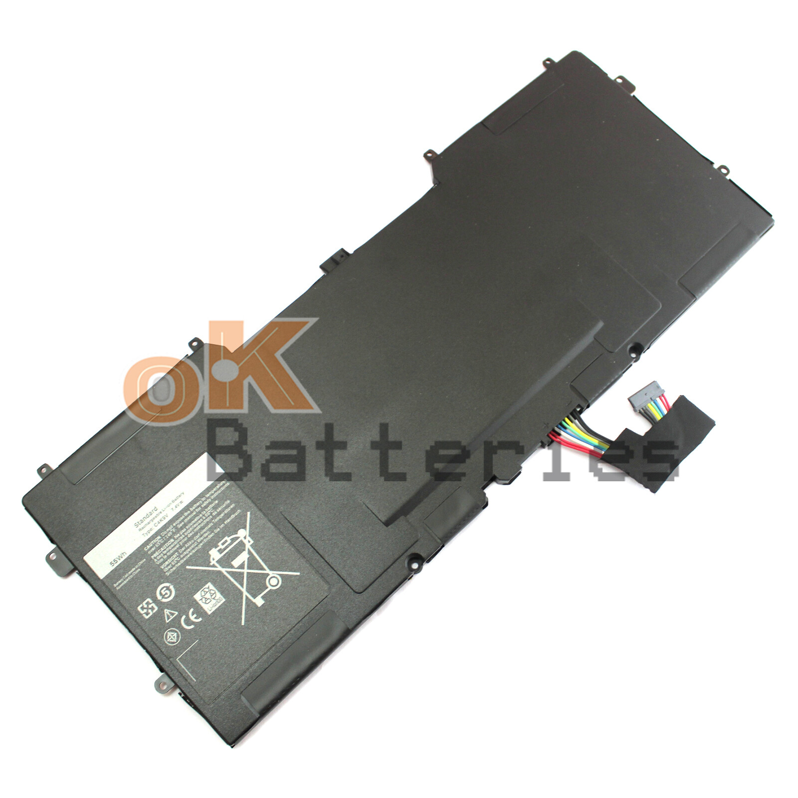 New C4K9V Y9N00 WV7G0 55Wh Battery for Dell XPS 13 9333 L322X L321X 12D-1708