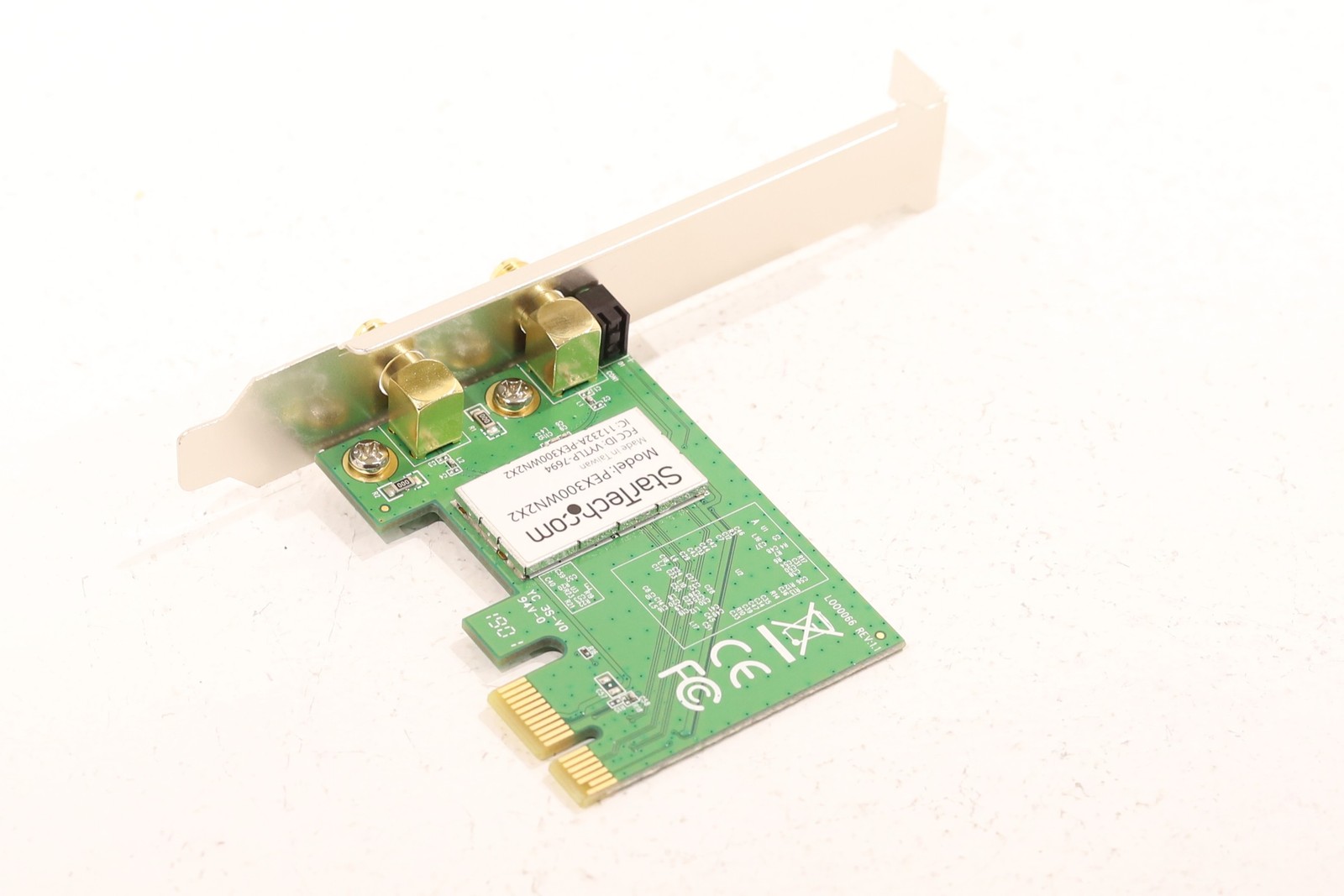 StarTech PEX300WN2X2 Dual-Antenna 300Mb/s 802.11 PCIe Wi-Fi Card Tested Working