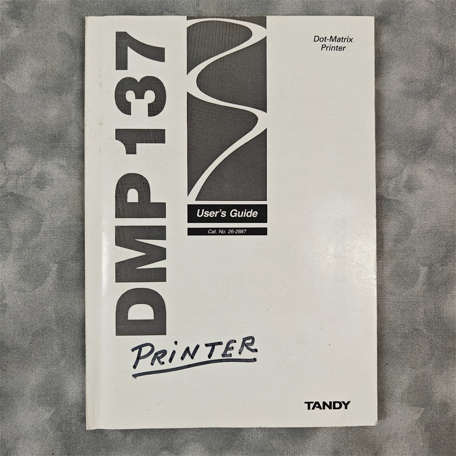 📚 Tandy DMP 137 Dot Matrix Printer User's Guide 1992 📖
