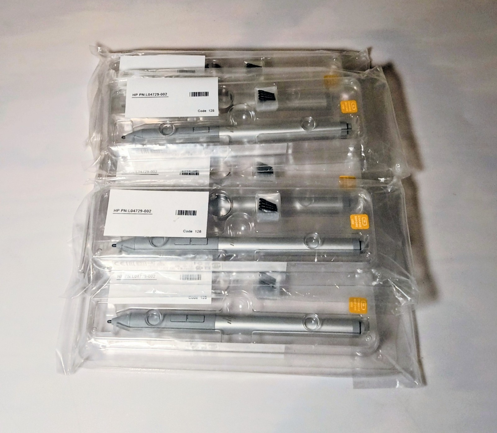 Lot of 5 HP Rechargeable Active Pen G2 L04729-002 Stylus For HP Elite Books NEW